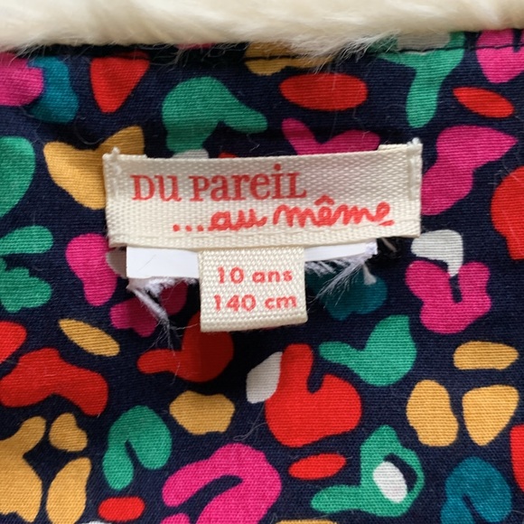 Faux fur vest size 10 - Picture 2 of 4